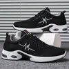 Dress Shoes Designer Sneakers Men Air Cushion Shoes Korean Fashion Print Light Sports Running Shoes 220718