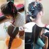 Estensioni dei capelli Accessori Parrucca Barrette per bambini Ragazze Coda di cavallo Fermagli per capelli Cartone animato Testa di cavallo Fiocchi Clip Forcina per capelli 1232 D3