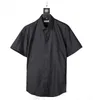 Designer di lusso SITEWEIE Camicia da uomo d'affari in oro nero con stampa Camicie eleganti da uomo Colletto alla coreana Camicie con bottoni Chemise Homme Camisa Masculina M-4XL # 05