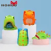 Nohoo Toddler Kids Dinosaur Backpack For Boys Children Dinosaur Bookbag Toys Bag Waterdichte 3D Cartoon Girls Preschool Backpack LJ201225