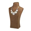 Hemp Rope Necklace Display Stand Holder Nice Design Necklace Hanger High Quality Jewelry Display Bust Model Rack 2485 T2