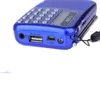 Redamigo Digital FM Radio Micro SD/TF USB Disk MP3 Radio LCD عرض الإنترنت مع مكبر صوت T508R