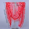 Fashion Headscarf Pure Lace Hollow Tassel Scarf vrouwelijke herfst en winter lange sluier Europa Amerika vrouwen sjaal 220812