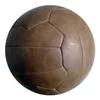 Retro Football Original Classic Soccer Ball Good Quality Leather Vintage Football255F3331213