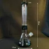 Hookah glas eenvoudige rechte tube waterpijp water bong fabriek aangepast