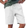 Men's Shorts Est Summer Casual Men Fashion Man Bermuda Beach Cotton Linen Lightweight Drawstring Sweatpants W220331