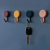10Pcs Strong non-marking Other Home Decor Hook Kitchen Bathroom Hook Self-adhesive Household Wall Hanging Door Multifunctional BBE13676