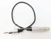 Cables, Conector macho estéreo de 3,5 mm a conector hembra de 6,35 mm Cable convertidor adaptador de auriculares 30 CM/2 piezas