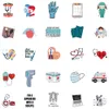 50PCS/Set Skateboard Stickers doctor nurse For Car Baby Scrapbooking Pencil Case Diary Phone Laptop Planner Decoration Book Album Kids Toys DIY Decals