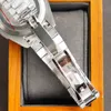Reloj de diamantes Relojes mecánicos automáticos para hombre 42 mm Zafiro Caja de acero inoxidable Vida impermeable Montre De Luxe Hombres Reloj de pulsera de negocios