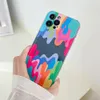 Coque de téléphone à peinture fondue, étui arrière souple et léger résistant aux chocs pour iPhone 7 Max 7S XR 12 Mini SE 6 8 Plus 11 13 Pro X XS 6S8217248