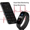 M5 Smart Band IP67 Pulseras impermeables Reloj deportivo Hombres Mujer Presión arterial Monitor de ritmo cardíaco Pulsera de fitness para Android IOS Conveniente