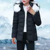 Jaquetas femininas equipadas com algodão com colete longo bolsos acolchoados femininos para baixo 2022 capuz de capa de capa curta castanha de jaqueta