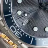 Horloges pols luxe ontwerper of haima 300 8800 beweging dubbele t schokdemper zwart balans wiel heren lichtgevend duiken