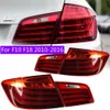 1 paar voor BMW F10 2010-20 16 F18 Autoonderdelen achterlamp 525i 530i 520i LED Streamer Turn Signal Day Time Running Taillights