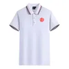 Rot-Weiss Essen uomo e donna Polo in cotone mercerizzato manica corta risvolto T-shirt sportiva traspirante LOGO può essere personalizzato