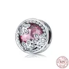 925 prata esterlina urso balão mãe contas charme caber original diy plata ley pulseiras charme para presente feminino jóias diy1809352