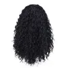 Fluffy Black Curly Long Hair Wig