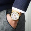 Curren Casual Sport Watches Man Quartz Na rękę zegarek Nowy mody skórzany zespół męski zegarek zegarek Relog Masculino Luminous Clock3706666