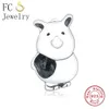 925 Silver Fit Pandora Charme 925 Bracelete autêntica 925 Silver Paris Eiffel Tower Charms Pingente DIY FELE JOIXAS