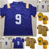 Jeunesse #9 J.J. McCarthy College Kids # 2 Blake Corum # 12 Cade McNamara Womens # 10 Tom Brady # 4 Jim Harbaugh Mens # 5 Jabrill Peppers # 97 Aidan Hutchinson Maillots Bleu Jaune Blanc