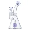 ホーカーズシャワーヘッドPerc Beaker Bong Wholesale 5インチボウルまたはDGCQ05 14.5mm女性ジョイント5mm厚のLXMD21402