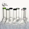 8 "Bongueiro Bongudos de água cachimbo de água Bonga Bongs Gelo Catcher Glassness Glass para fumar com 3 polegadas de vidro tigela de vidro