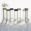 8 "Bongueiro Bongudos de água cachimbo de água Bonga Bongs Gelo Catcher Glassness Glass para fumar com 3 polegadas de vidro tigela de vidro