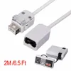 Hot Selling 2M/6.5FT Extension Cable Cord For Nintendo Classic Mini NES Controller For Wii Controller Extension Cable