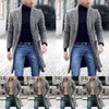 Men's Wool & Blends 2021 Fashion Overcoat Winter Warm Coat Trench Tops Outwear Peacoat Long Jacket T220810