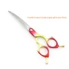 Professional Dog Grooming Scissors Curved Shears Pet 6 Inch 6.5 Cat Super JP440C 220317