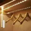 Party Supplies 1m 2m 3m Schranklichtstreifenband unter dem Bett Lampe LED-Leuchten Bewegungssensor Seil Nacht für Treppen Flur Schrank Küche LK147