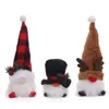 Neue Weihnachtsbedarf Cartoon s für Baum Santa Formal Hut mit Elchhorn Luminöser Gnom Ornamente Weihnachtsgeschenke Wanddekorationen für Zuhause 5 9mg D31875059