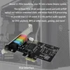 Smart Automation Modules Adapter PCIe 5.1 Ch / PCI Express Soundkartenkonverter Erweiterung Kompatibles Headset PC Desktop Add-on CardSmart