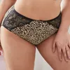 Beauwear Big Size Panty High Quality Women Brief Sexy Underwear Seamless Leopard Lingerie 220425