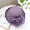 Headpieces elegante bloem fascinators hoeden voor vrouwen