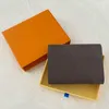 5a Women Wallets Card Holder Designer Classic Leather Short Purse Envelope-stijl Wallet Credit Cardhouders 10 kleuren