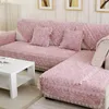 Chair Covers Thicken Plush Sofa Cover Towel Europe Sofas With Chaise Longue Corner For Living Room Nonslip Case6249869