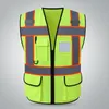 Мотоциклетная одежда Multi Pockets High Visitability Front Safety Vest с отражающими полосками PremiUmmotorCycle