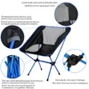 Outdoor Portable Folding Ultralight Camping S Fishing Chair voor BBQ Travel Beach wandelpicknickstoelgereedschap 220609