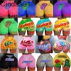 103 Styles été Snack Shorts femmes respirant butin moulante Mini Gushers Shorts Sexy Fitness bonbons pantalons courts