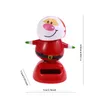 Décorations De Noël Ornements De Voiture Danse Père Noël Bonhomme De Neige Jouets Décoration De Tableau De Bord Bobble Danseur Accessoires DécorationNoël Déco