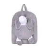 Tier Plüsch Rucksack Cartoon Tiger Giraffe Schultasche Kind Tasche Abnehmbare Puppe Plüsch Weiche Baby Spielzeug Kinder Geburtstag Weihnachten Geschenk 220425