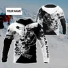 Dark Plstar 3D المطبوعة الهوكي المخصص الاسم الشيطان هدية Harajuku Streetwear Pullover Casual Usisex Hoodies Sweatshirt zip Style 2 220704GX