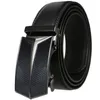 Belts Luxury Designer Genuine Leather Belt For Men 3.5cm Width Mens Automatic Buckle Cinturones Para Hombre Drop B1070Belts