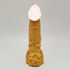 3D Creative Beauty Holding Penis Silicone Mold Diy Making Soap Candle Kitchen Baking Sugar Chocolate Cake Decoration Tool 220601