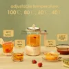 600ML Electric Kettle Automatic Multifunction Health Preserving Pot Tea Porridge Dessert Cooker Integrated Water Boiler For Home