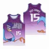 Film baskettröjor 15# Road Runner Sacramento White Fade Jersey