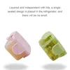 Transparent Packing Fresh-Keeping Box Mini Crisper-Box Thickened Sealed Pet Food Box Bait Fish Jewelry Storage-Box