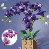 Pomysły na dekoracje domowe Zestawy kwiatowe Zabawki Zestawy bukietu Bloków budulcowych Kwiaty Orchide